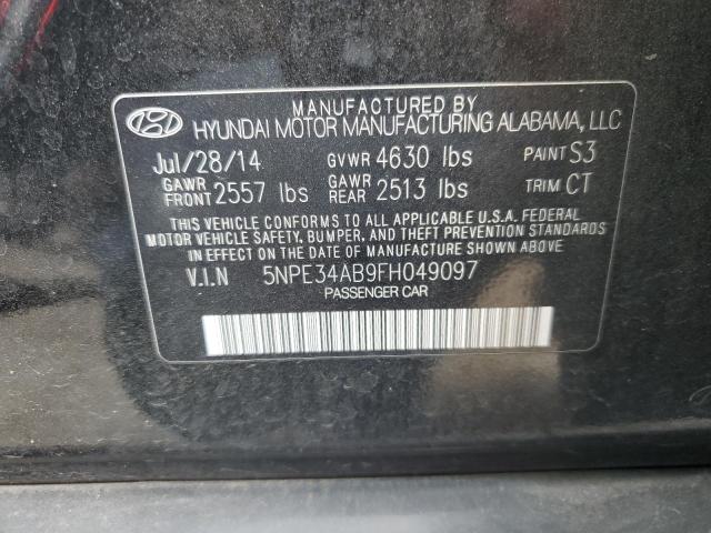 Продаж на аукціоні авто 2015 Hyundai Sonata Sport, vin: 5NPE34AB9FH049097, номер лоту: 52822794