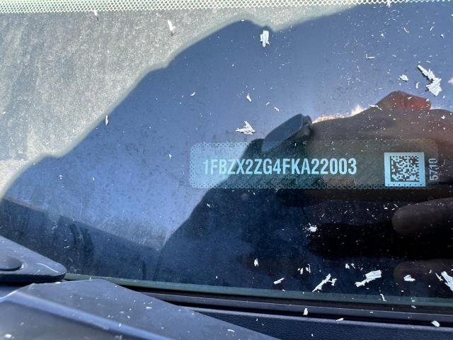 51529534 :رقم المزاد ، 1FBZX2ZG4FKA22003 vin ، 2015 Ford Transit T-350 مزاد بيع