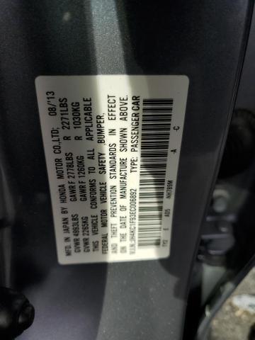 52028644 :رقم المزاد ، JH4KC1F93EC006892 vin ، 2014 Acura Rlx Advance مزاد بيع