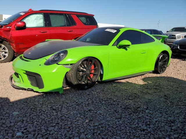 51105124 :رقم المزاد ، WP0AC2A95JS175760 vin ، 2018 Porsche 911 Gt3 مزاد بيع