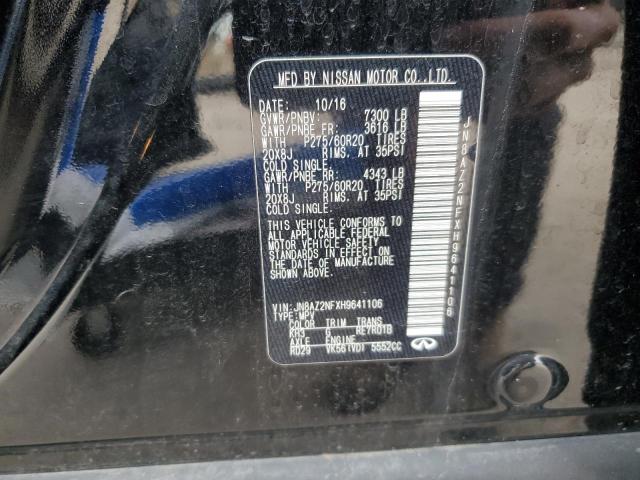 Aukcja sprzedaży 2017 Infiniti Qx80 Base, vin: JN8AZ2NFXH9641106, numer aukcji: 50932524