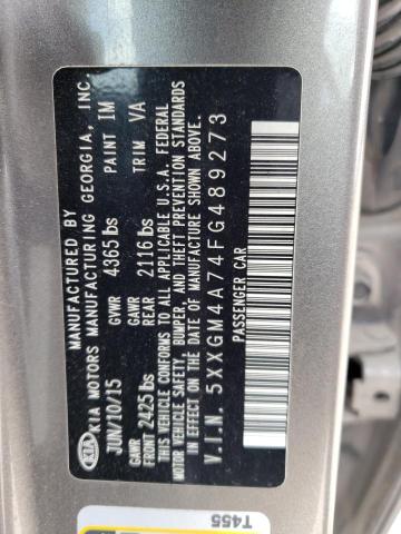 Продажа на аукционе авто 2015 Kia Optima Lx, vin: 5XXGM4A74FG489273, номер лота: 52005174