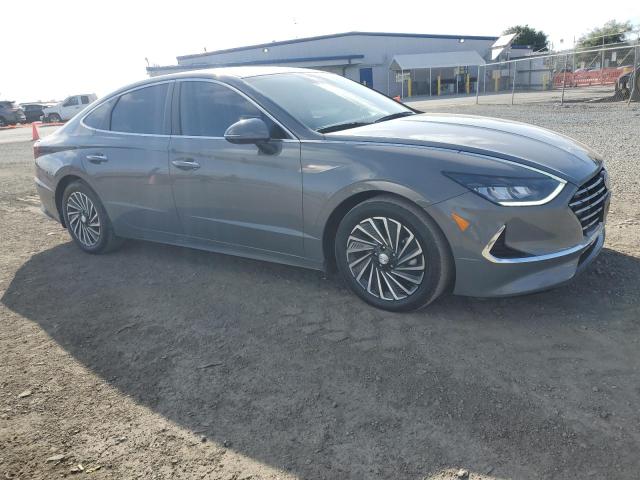 2021 Hyundai Sonata Hybrid მანქანა იყიდება აუქციონზე, vin: KMHL34JJ6MA027993, აუქციონის ნომერი: 52578434