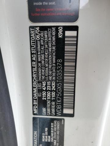 Продажа на аукционе авто 2005 Mercedes-benz Clk 500, vin: WDBTK75GX5T035378, номер лота: 49080744