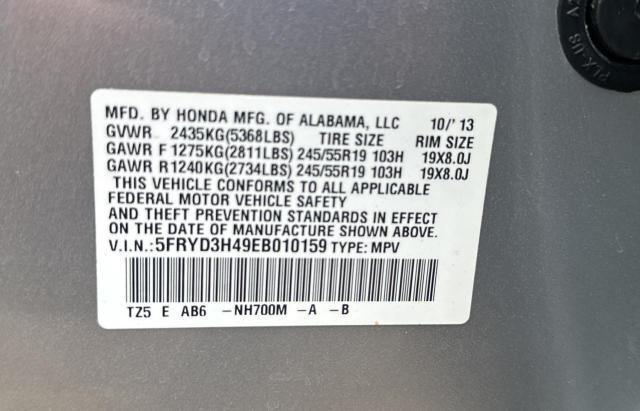 Продажа на аукционе авто 2014 Acura Mdx Technology, vin: 5FRYD3H49EB010159, номер лота: 52027694