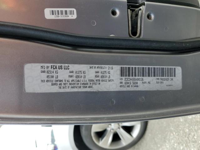 Продаж на аукціоні авто 2016 Dodge Charger, vin: 2C3CDXHG8GH203126, номер лоту: 52004994