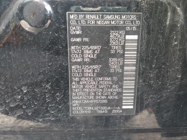 Продаж на аукціоні авто 2015 Nissan Rogue S, vin: KNMAT2MV4FP572881, номер лоту: 51416484