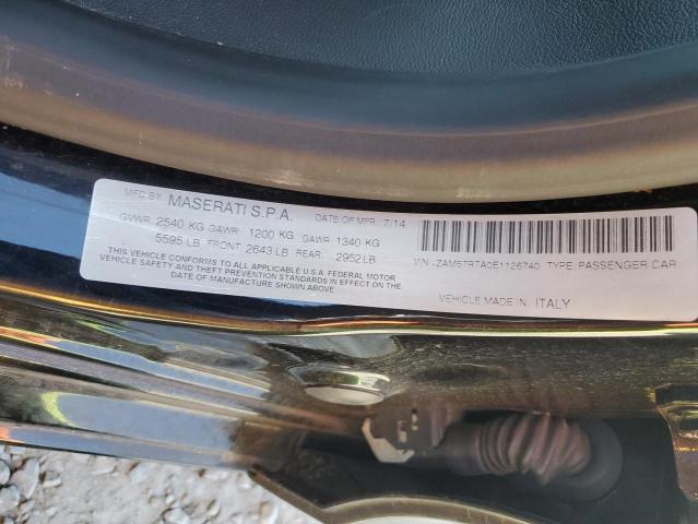 Продаж на аукціоні авто 2014 Maserati Ghibli S, vin: ZAM57RTA0E1126740, номер лоту: 47251234