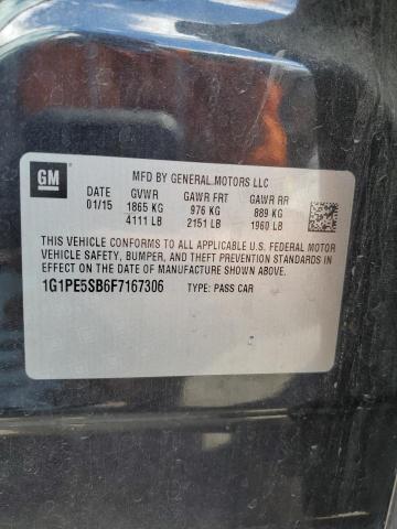 Продажа на аукционе авто 2015 Chevrolet Cruze Lt, vin: 1G1PE5SB6F7167306, номер лота: 48324244