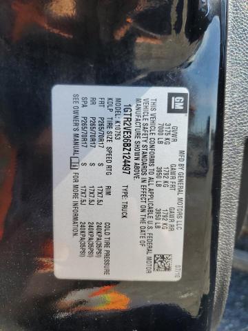 50466374 :رقم المزاد ، 1GTR2VE36BZ124497 vin ، 2011 Gmc Sierra K1500 Sle مزاد بيع
