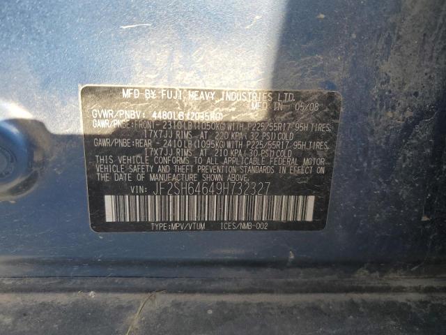 Продаж на аукціоні авто 2009 Subaru Forester 2.5x Limited, vin: JF2SH64649H732327, номер лоту: 51972524
