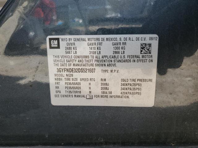 Продаж на аукціоні авто 2013 Cadillac Srx Performance Collection, vin: 3GYFNDE32DS521607, номер лоту: 52671094