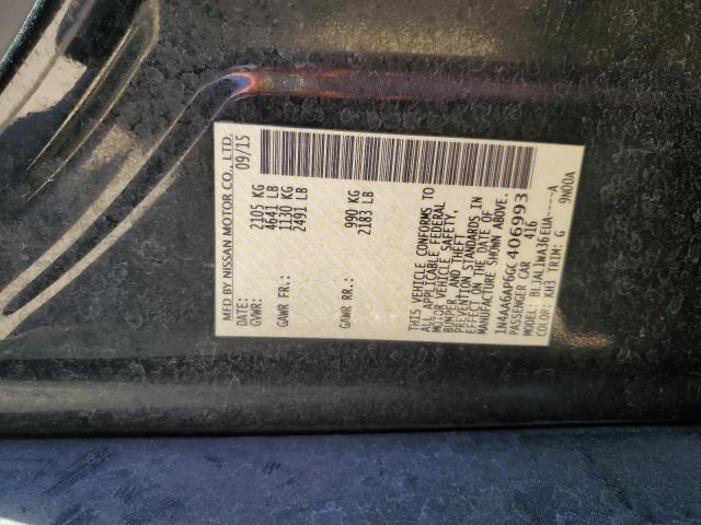 Продажа на аукционе авто 2016 Nissan Maxima 3.5s, vin: 1N4AA6AP6GC406993, номер лота: 49553944