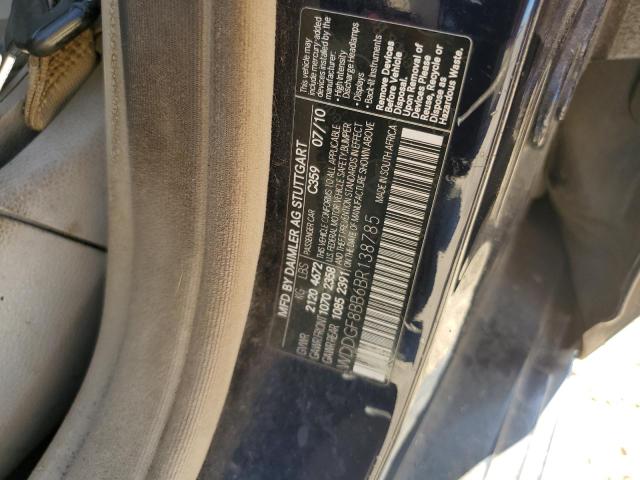 Aukcja sprzedaży 2011 Mercedes-benz C, vin: WDDGF8BB6BR138785, numer aukcji: 49415884