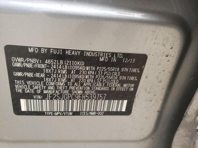 Aukcja sprzedaży 2014 Subaru Forester 2.0xt Touring, vin: JF2SJGPC9EH539757, numer aukcji: 50248074