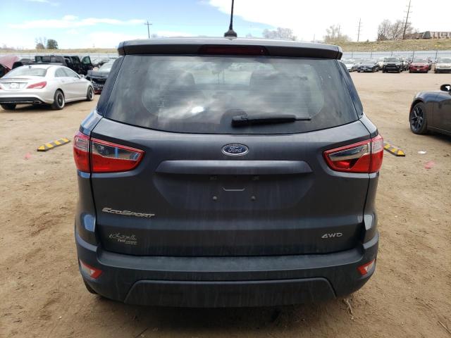 2020 Ford Ecosport S მანქანა იყიდება აუქციონზე, vin: MAJ6S3FL5LC390755, აუქციონის ნომერი: 49783114