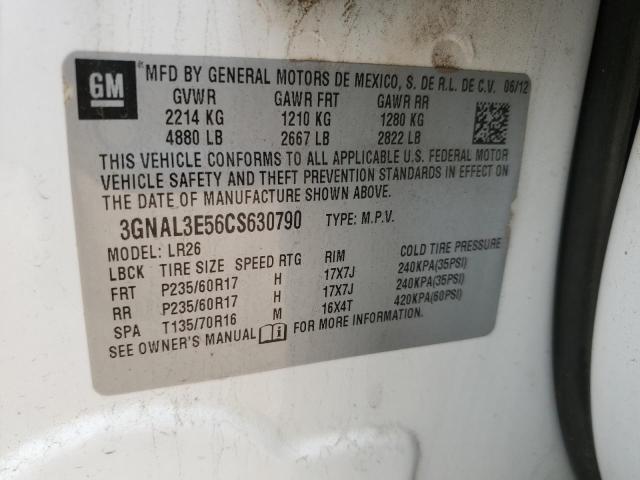 Продаж на аукціоні авто 2012 Chevrolet Captiva, vin: 3GNAL3E56CS630790, номер лоту: 49077414