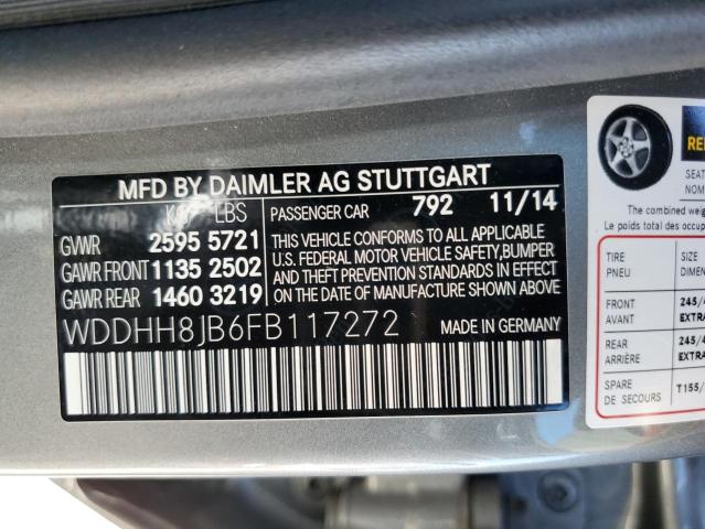 2015 Mercedes-benz E 350 4matic Wagon მანქანა იყიდება აუქციონზე, vin: WDDHH8JB6FB117272, აუქციონის ნომერი: 51202014
