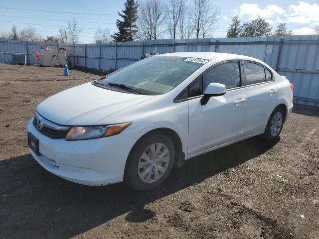 51840384 :رقم المزاد ، 2HGFB2F49CH010439 vin ، 2012 Honda Civic Lx مزاد بيع