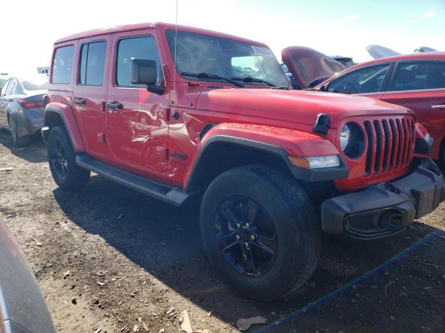 Продажа на аукционе авто 2021 Jeep Wrangler Unlimited Sahara, vin: 1C4HJXEN6MW736540, номер лота: 50556204