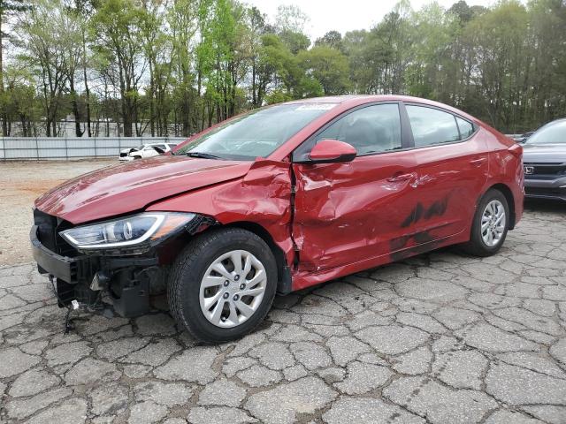 49417314 :رقم المزاد ، KMHD74LF5HU367593 vin ، 2017 Hyundai Elantra Se مزاد بيع
