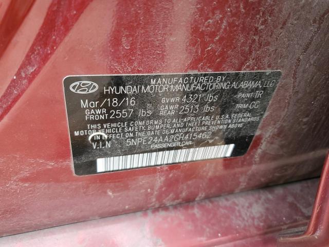 Продажа на аукционе авто 2016 Hyundai Sonata Eco, vin: 5NPE24AA2GH415462, номер лота: 50309184