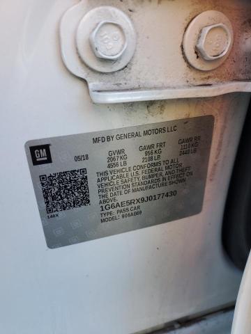 2018 Cadillac Ats მანქანა იყიდება აუქციონზე, vin: 1G6AE5RX9J0177430, აუქციონის ნომერი: 51746284
