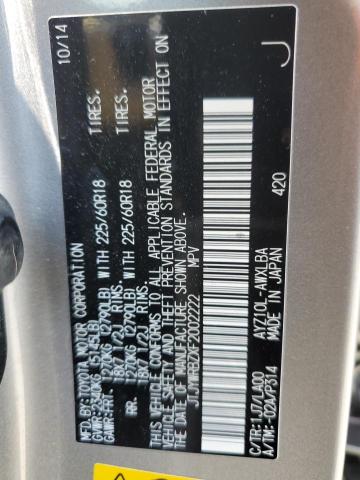 Aukcja sprzedaży 2015 Lexus Nx, vin: JTJYWRBZXF2002222, numer aukcji: 51331744
