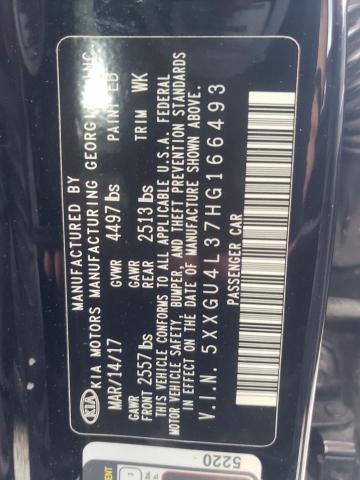 Продаж на аукціоні авто 2017 Kia Optima Ex, vin: 5XXGU4L37HG166493, номер лоту: 50277624