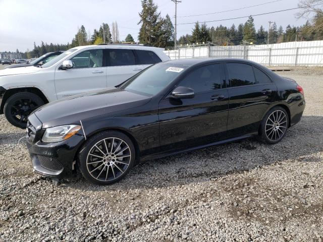 49408834 :رقم المزاد ، WDDWF4JB5JR409663 vin ، 2018 Mercedes-benz C 300 مزاد بيع