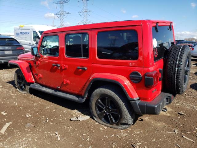Продажа на аукционе авто 2021 Jeep Wrangler Unlimited Sahara, vin: 1C4HJXEN6MW736540, номер лота: 50556204