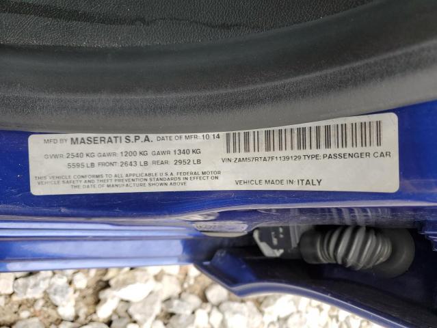 Продажа на аукционе авто 2015 Maserati Ghibli S, vin: ZAM57RTA7F1139129, номер лота: 51420384