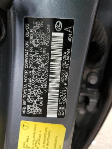 Aukcja sprzedaży 2005 Lexus Es 330, vin: JTHBA30G755136056, numer aukcji: 51818724