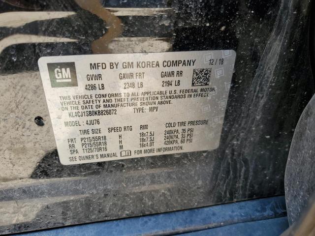 Продаж на аукціоні авто 2019 Buick Encore Sport Touring, vin: KL4CJ1SB0KB826072, номер лоту: 49547984