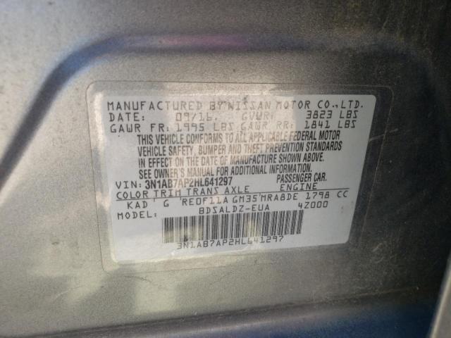 Продаж на аукціоні авто 2017 Nissan Sentra S, vin: 3N1AB7AP2HL641297, номер лоту: 49630054