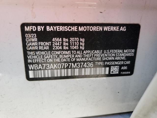 Продаж на аукціоні авто 2023 Bmw 228xi, vin: WBA73AK07P7M37436, номер лоту: 51173244