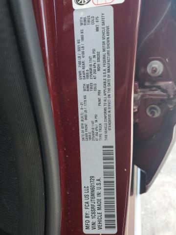 Продаж на аукціоні авто 2021 Ram 1500 Laram, vin: 1C6SRFJT6MN601729, номер лоту: 51003104