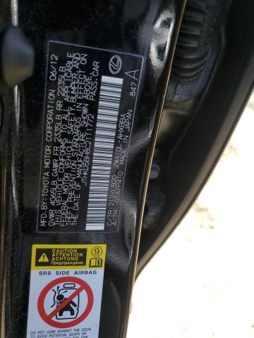 Продаж на аукціоні авто 2012 Lexus Ct 200, vin: JTHKD5BH8C2111772, номер лоту: 50968594
