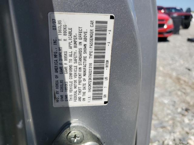 Продаж на аукціоні авто 2007 Honda Accord Lx, vin: 1HGCM723X7A021316, номер лоту: 50686124