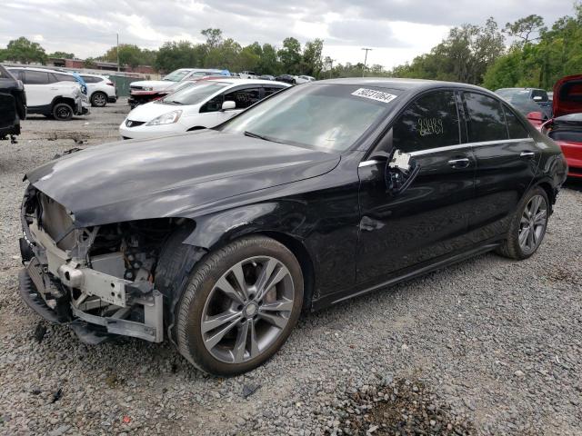 2015 Mercedes-benz C მანქანა იყიდება აუქციონზე, vin: 55SWF4JB5FU076936, აუქციონის ნომერი: 50231064