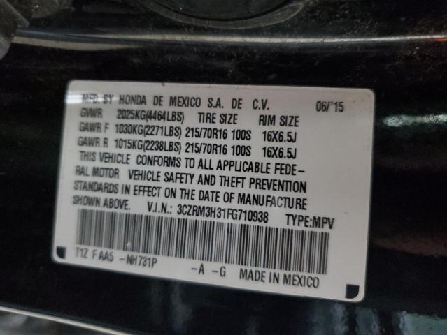Продаж на аукціоні авто 2015 Honda Cr-v Lx, vin: 3CZRM3H31FG710938, номер лоту: 52839304