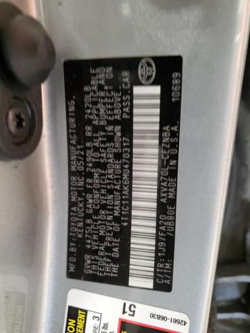 50765114 :رقم المزاد ، 4T1C11AK6MU470317 vin ، 2021 Toyota Camry Le مزاد بيع