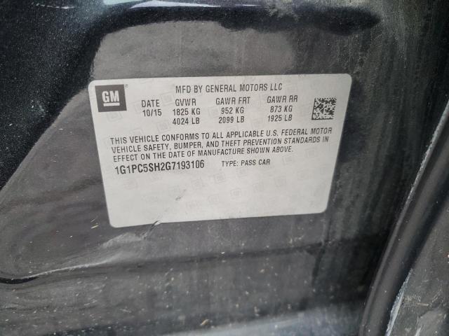 Продажа на аукционе авто 2016 Chevrolet Cruze Limited Ls, vin: 1G1PC5SH2G7193106, номер лота: 51017724