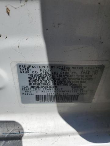 Продаж на аукціоні авто 2017 Nissan Versa S, vin: 3N1CN7AP3HL856218, номер лоту: 50900024
