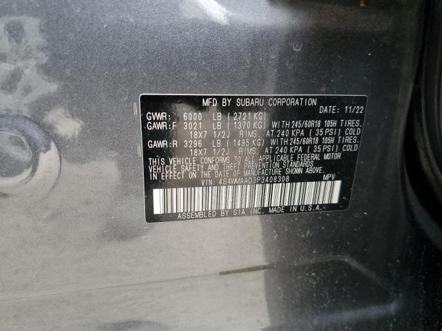 Aukcja sprzedaży 2023 Subaru Ascent, vin: 4S4WMAAD3P3408308, numer aukcji: 50818524