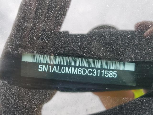 Продаж на аукціоні авто 2013 Infiniti Jx35, vin: 5N1AL0MM6DC311585, номер лоту: 52091954