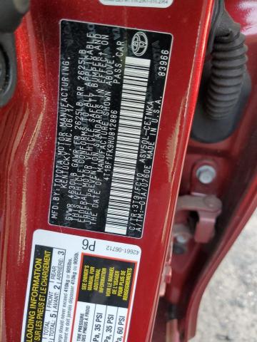 2017 Toyota Camry Le მანქანა იყიდება აუქციონზე, vin: 4T1BF1FK9HU812886, აუქციონის ნომერი: 50465014
