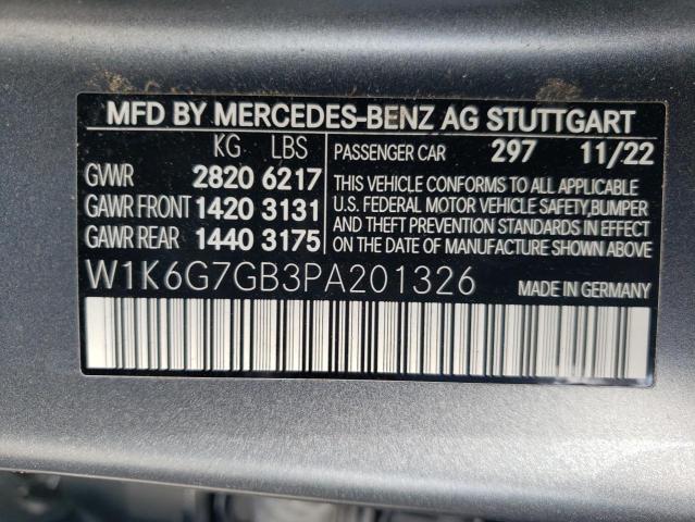 Aukcja sprzedaży 2023 Mercedes-benz S 580 4matic, vin: W1K6G7GB3PA201326, numer aukcji: 52771984