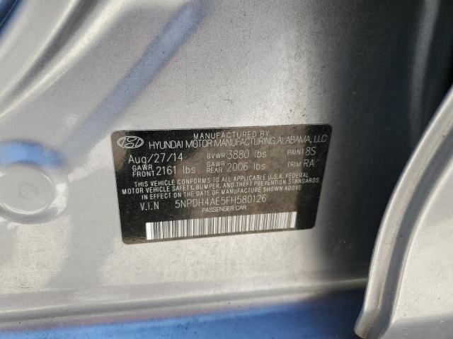 2015 Hyundai Elantra Se მანქანა იყიდება აუქციონზე, vin: 5NPDH4AE5FH580126, აუქციონის ნომერი: 51796754