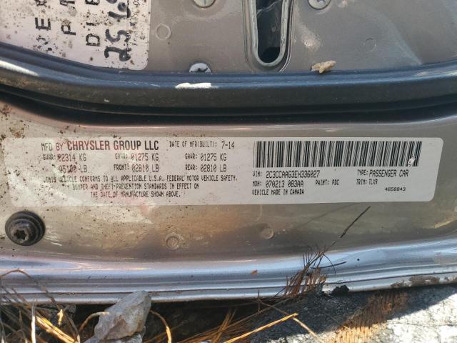 Продаж на аукціоні авто 2014 Chrysler 300, vin: 2C3CCAAG3EH336027, номер лоту: 52531265